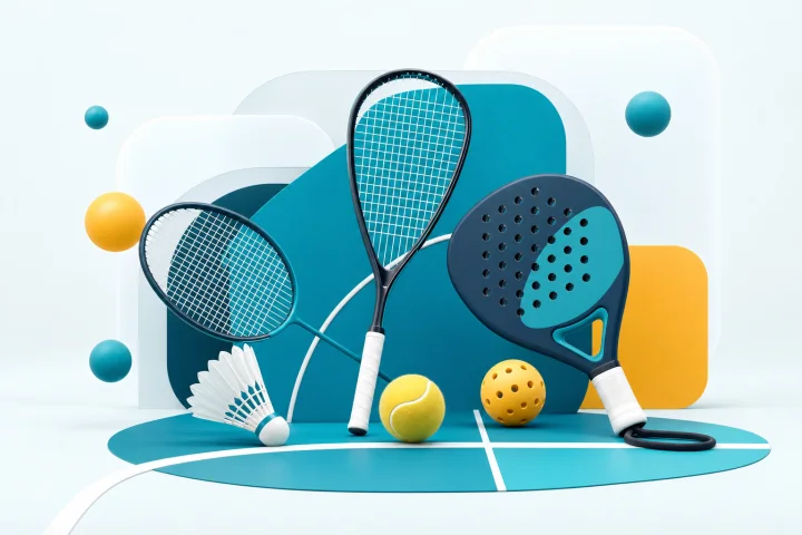 Badminton, squash i padel